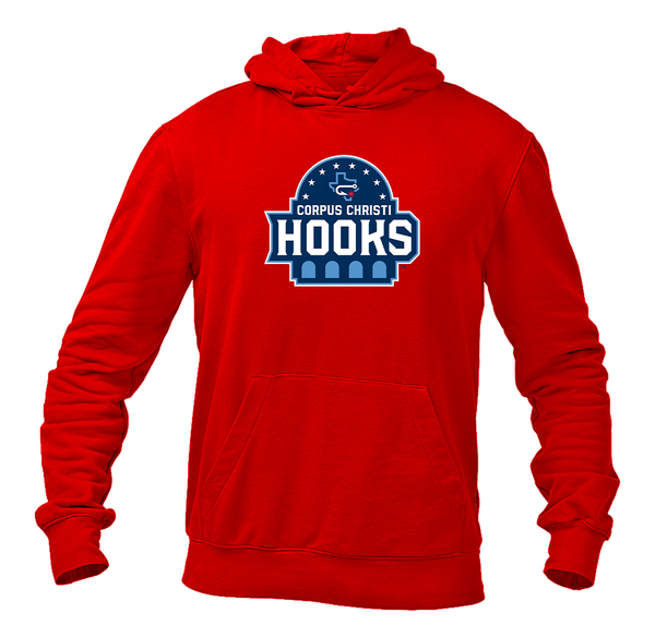 Men's Corpus Christi Hooks Logo Pullover Hoodie