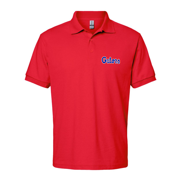 Men's Florida Gators Script Dry Blend Jersey Polo