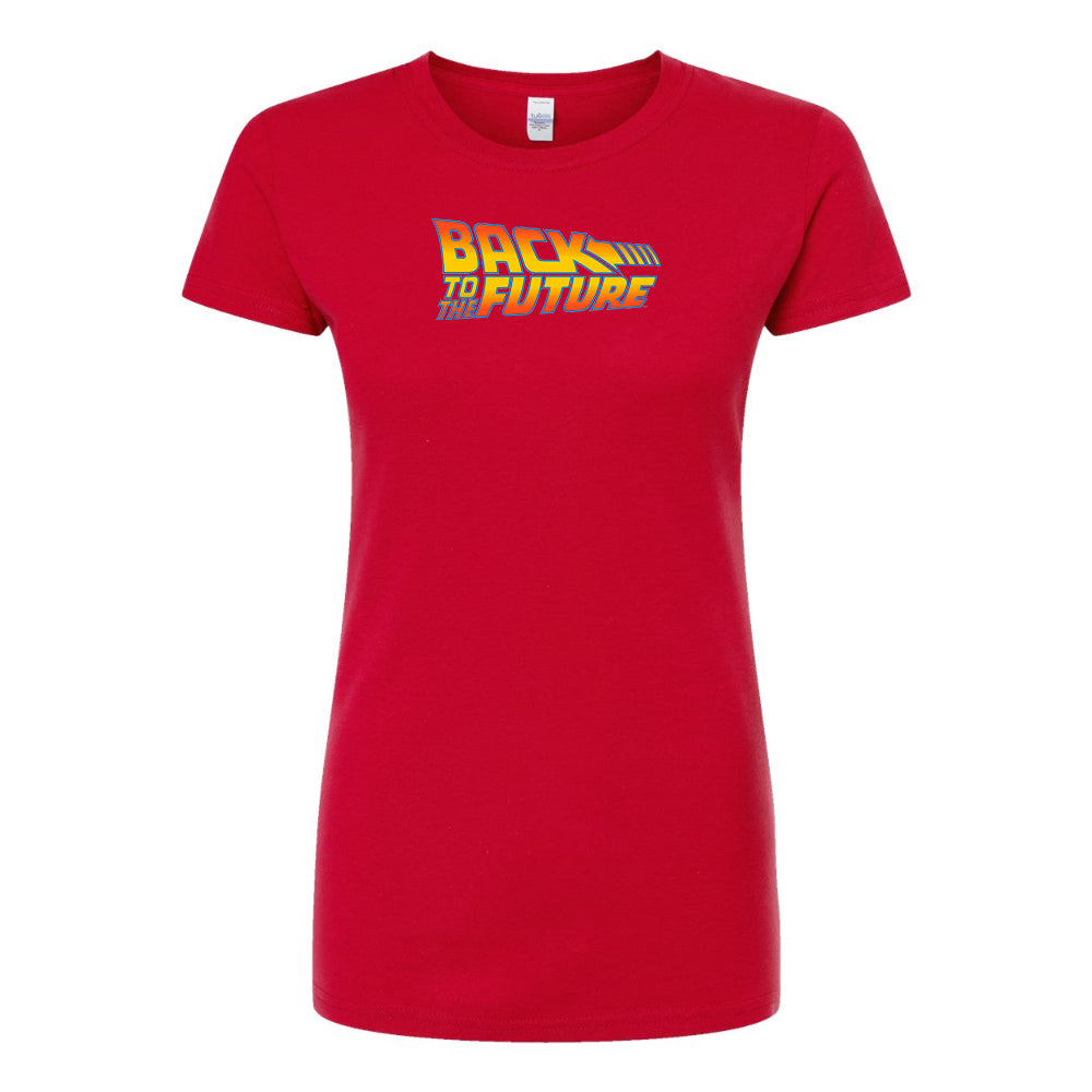 Women’s Back To The Future Movie Round Neck T-Shirt