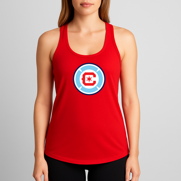 Women's Chicago Fire Soccer Racerback Tank Top