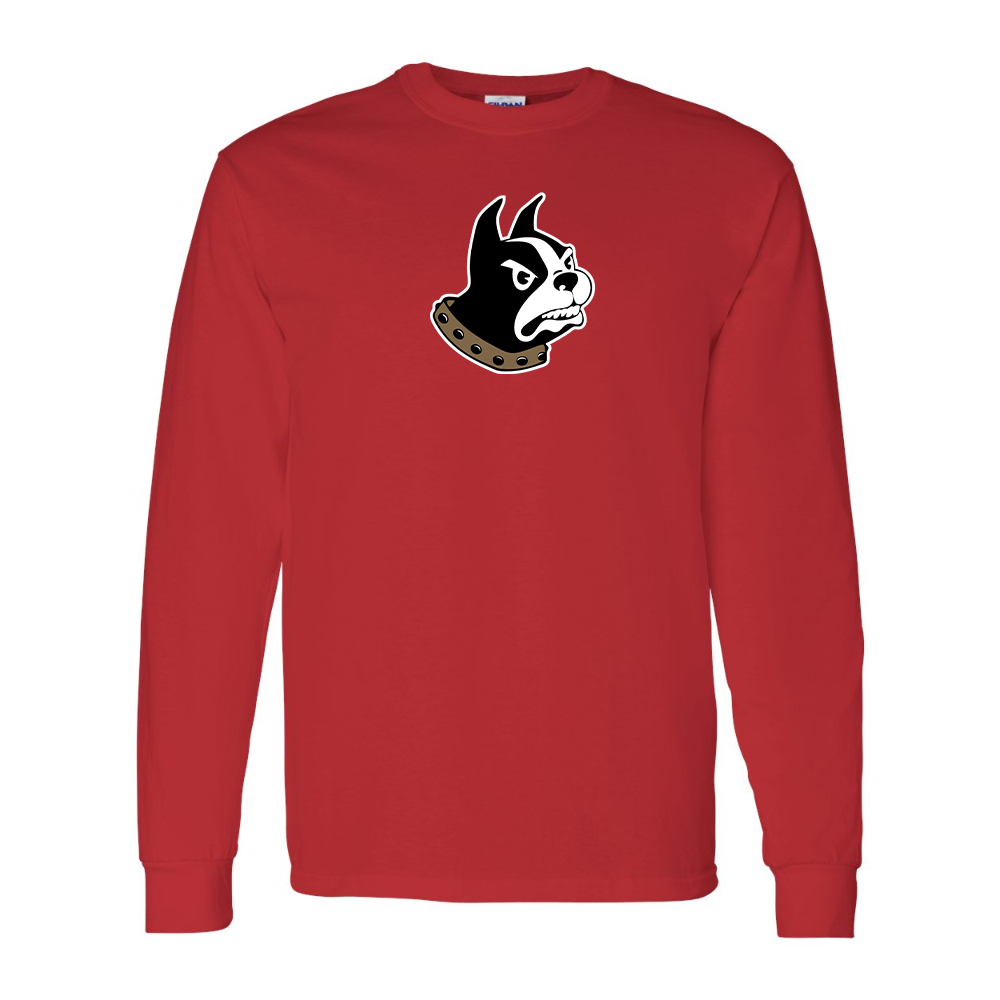 Men's  Wofford Terriers Gildan Heavy Cotton Long Sleeve T-Shirt