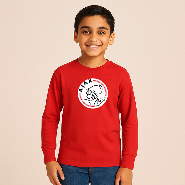 Youth Kids Amsterdamsche FC Ajax Long Sleeve T-Shirt
