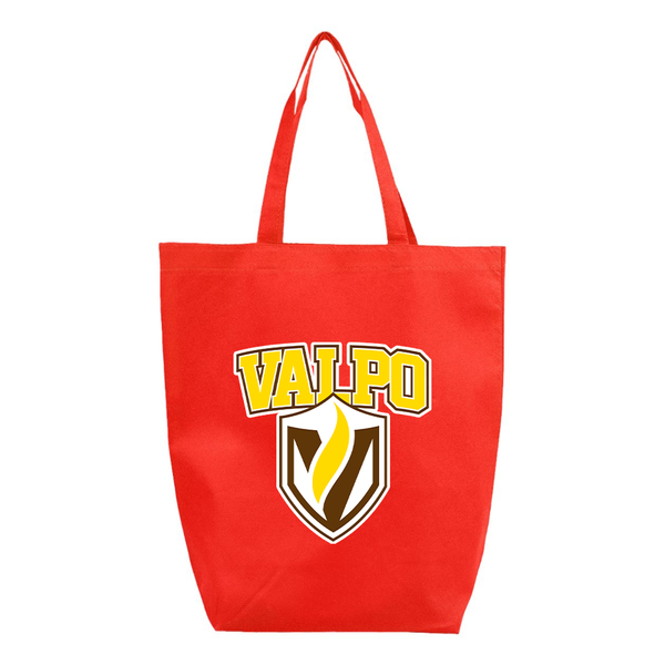Valparaiso Crusaders Q-Tees Non-Woven Gusset Bottom Tote