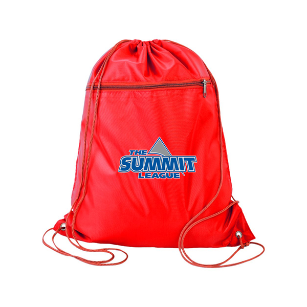 The Summit League Q-Tees - Polyester Cinchpack