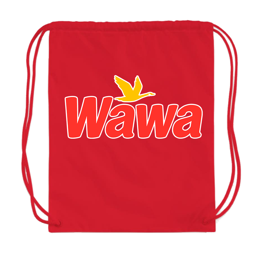 Wawa Gas Station Drawstring Bag