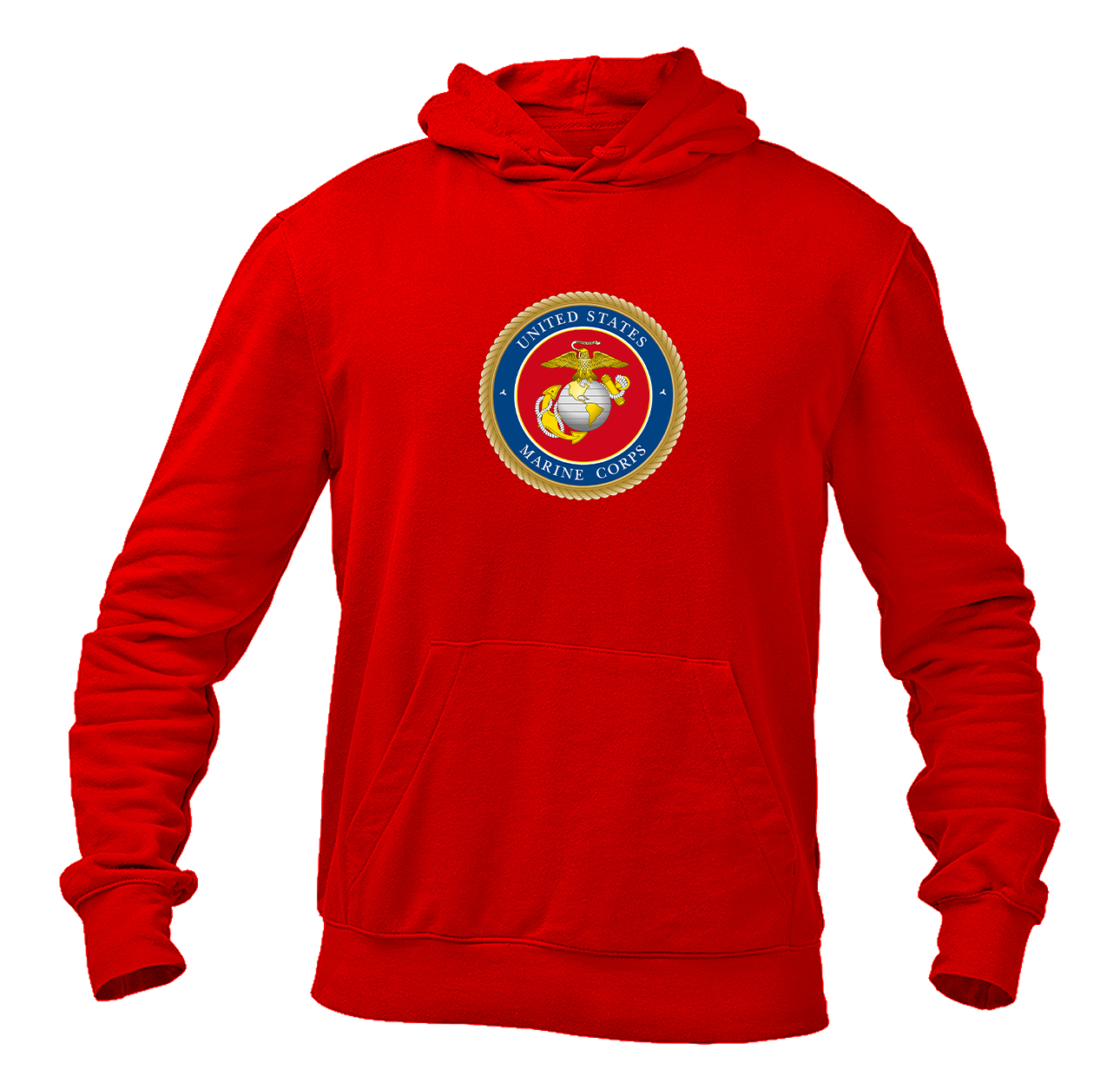 Men's USMC Emblem Pullover Hoodie
