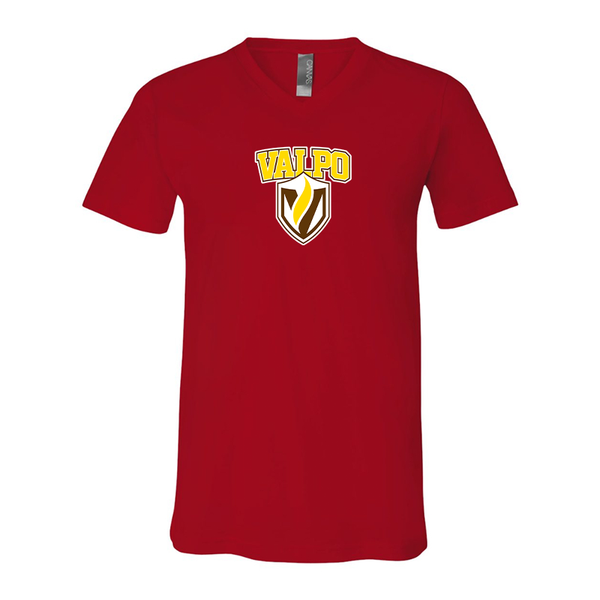 Valparaiso Crusaders BELLA  CANVAS - Jersey V-Neck T-Shirt