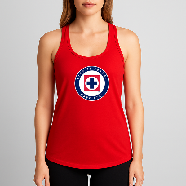 Women's Cruz Azul Football Club Racerback Tank Top