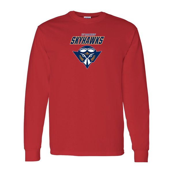 Men's Tennessee Martin Skyhawks Gildan Heavy Cotton Long Sleeve T-Shirt