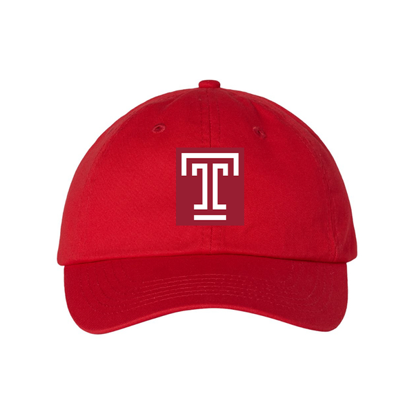 Temple Owls  Valucap Adult Bio-Washed Classic Dad Hat