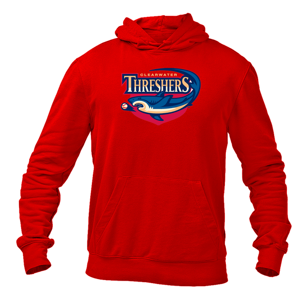 Men's Clearwater Threshers Logo Pullover Hoodie