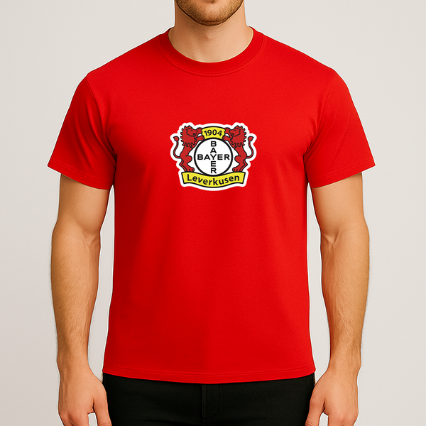 Men's Bayer Leverkusen FC Cotton T-Shirt