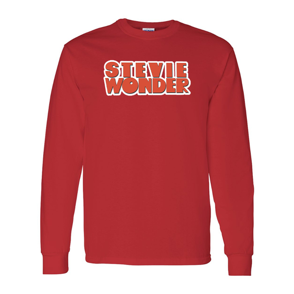 Men's Stevie-Wonder Gildan Heavy Cotton Long Sleeve T-Shirt
