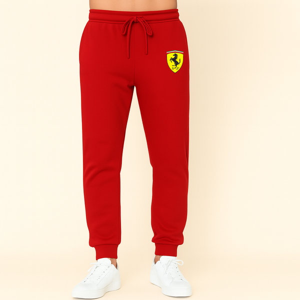 Men’s Ferrari Motorsport Car Joggers Sweatpants