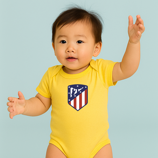 Atletico Madrid FC Baby Romper Onesie