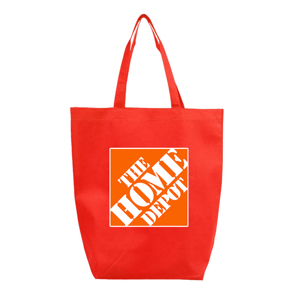 The Home Depot Q-Tees Non-Woven Gusset Bottom Tote