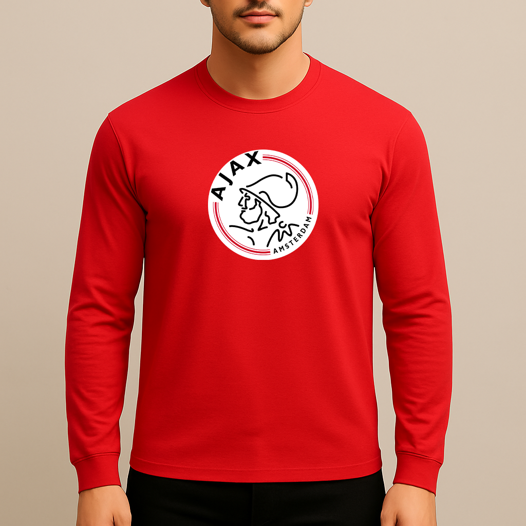 Men's Amsterdamsche FC Ajax Long Sleeve T-Shirt