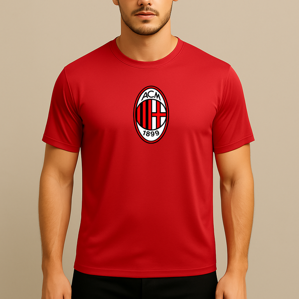 Men’s AC Milan Soccer Polyester T-Shirt