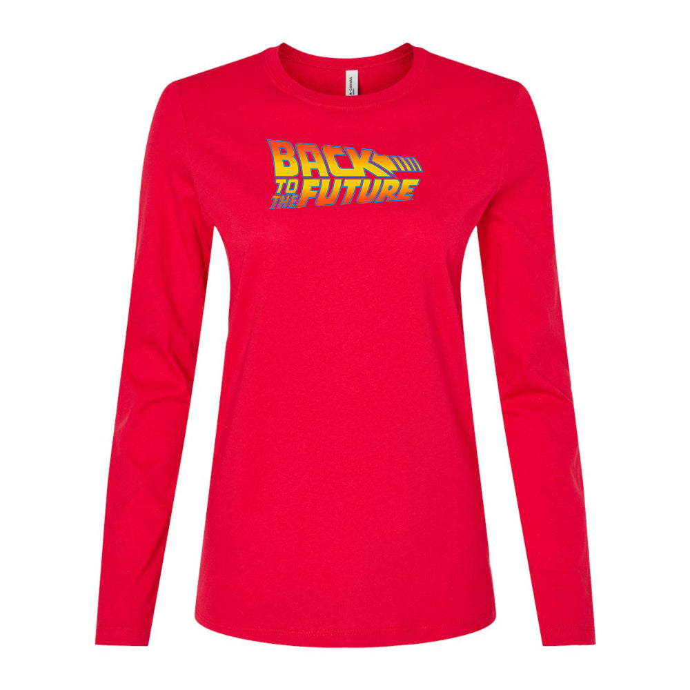 Women's Back To The Future Movie Long Sleeve T-Shirt