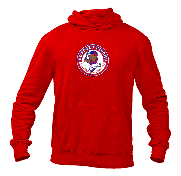 Men's Buffalo Bisons Logo Pullover Hoodie