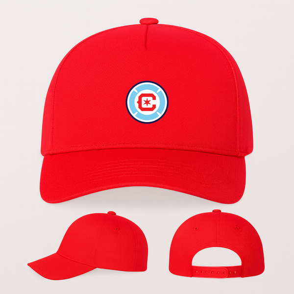 Chicago Fire Soccer Five Panel Twill Snapback Cap