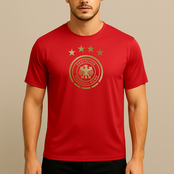 Men's Germany Soccer Polyester T-Shirt