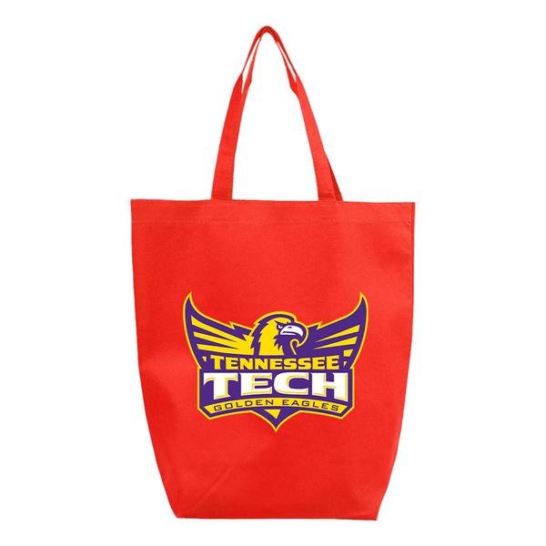 Tennessee Tech Golden Eagles Q-Tees Non-Woven Gusset Bottom Tote