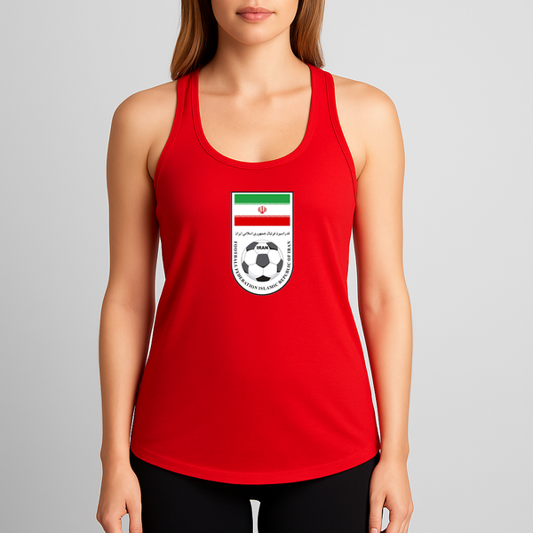 Women's Iran National Soccer Team Racerback Tank Top