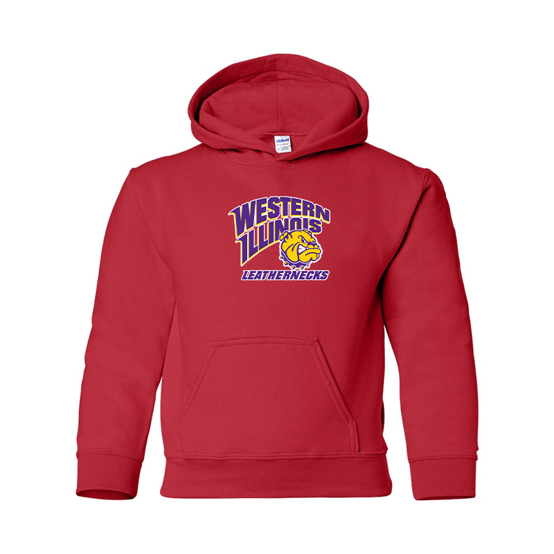 Youth Western Illinois Leathernecks Pullover Hoodie