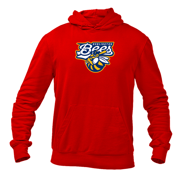 Men's Burlington Bees  Logo Pullover Hoodie