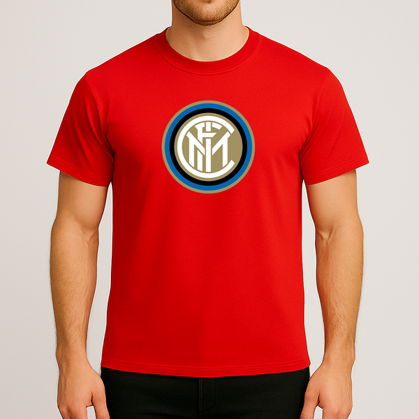 Men's Inter Milan Soccer Cotton T-Shirt