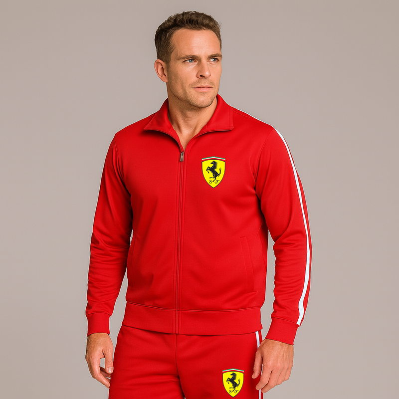 Men's Ferrari Motorsport Car Dri-Fit TrackSuit