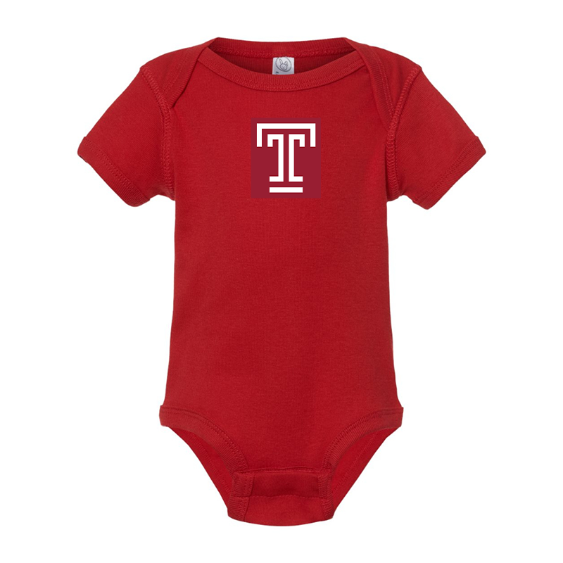 Temple Owls  Baby Romper Onesie