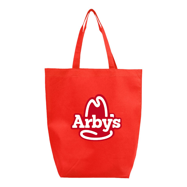 Arbys Q-Tees Non-Woven Gusset Bottom Tote
