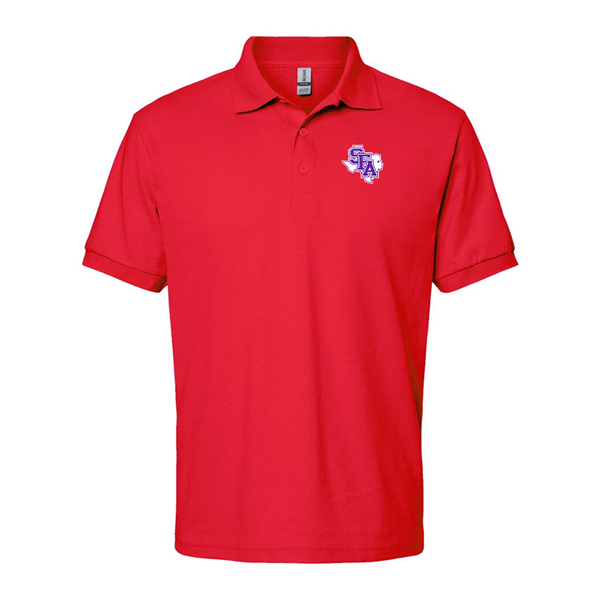 Men's Stephen F. Austin Lumberjacks   Gildan Dry Blend Jersey Polo