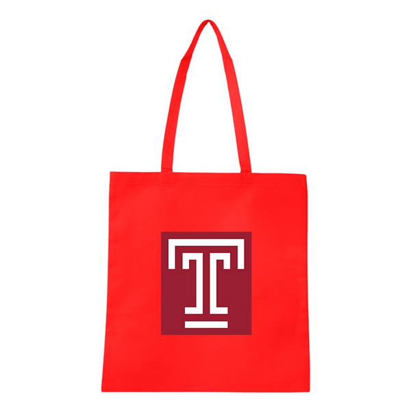 Temple Owls Q-Tees Non-Woven  Tote