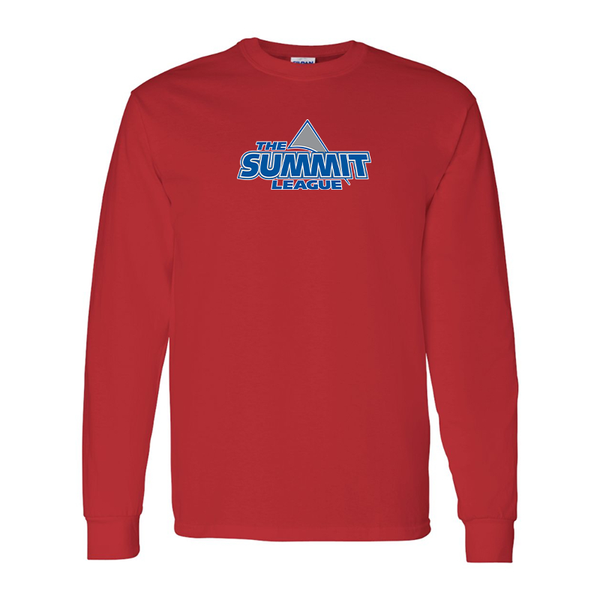 Men's The Summit League Gildan Heavy Cotton Long Sleeve T-Shirt
