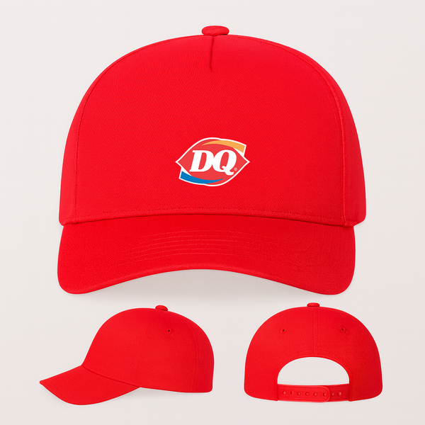 DQ Dairy Queen  Five Panel Twill Snapback Cap
