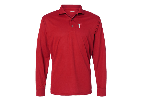 Men's Troy Trojans Paragon Prescott Long Sleeve Polo