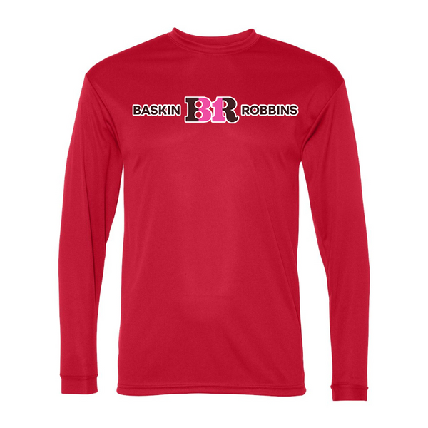 Men's Baskin-Rоbbins Polyester Long Sleeve T-Shirt