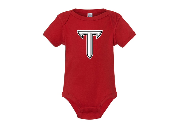Troy Trojans Rabbit Skins Infant Baby Rib Bodysuit