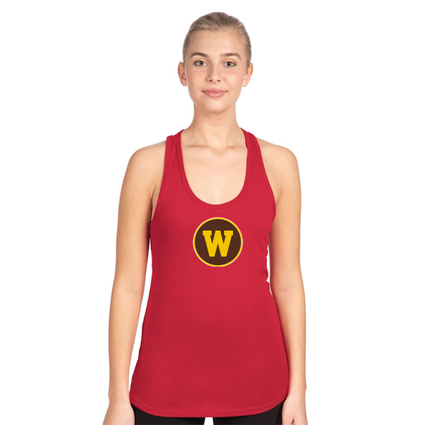 Women's   Western Michigan Broncos Next Level Ideal Racerback Tank