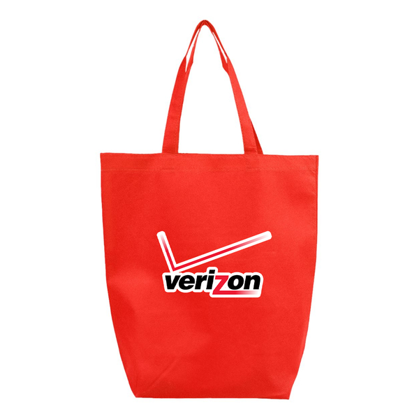 Verizon Wireless Q-Tees Non-Woven Gusset Bottom Tote