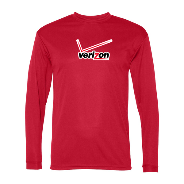 Men's  Verizon Wireless Performance Long Sleeve T-Shirt