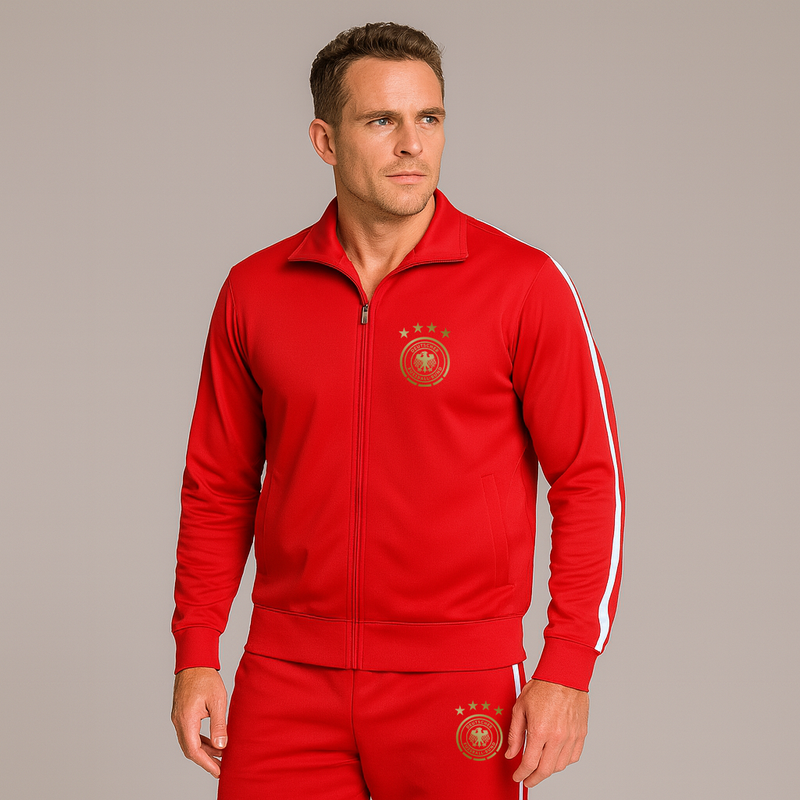 Men's Germany Soccer Logo Dri-Fit TrackSuit