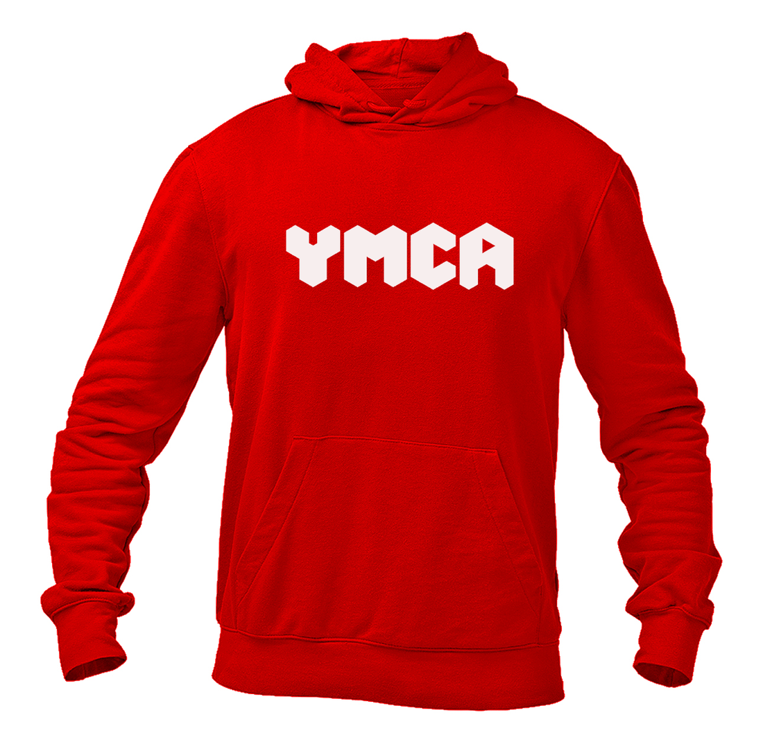 Men's YMCA Mauve Pullover Hoodie