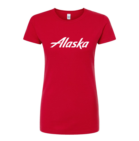 Women’s Alaska Airline Round Neck T-Shirt