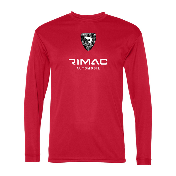 Men's Rimac Automobili Polyester Long Sleeve T-Shirt