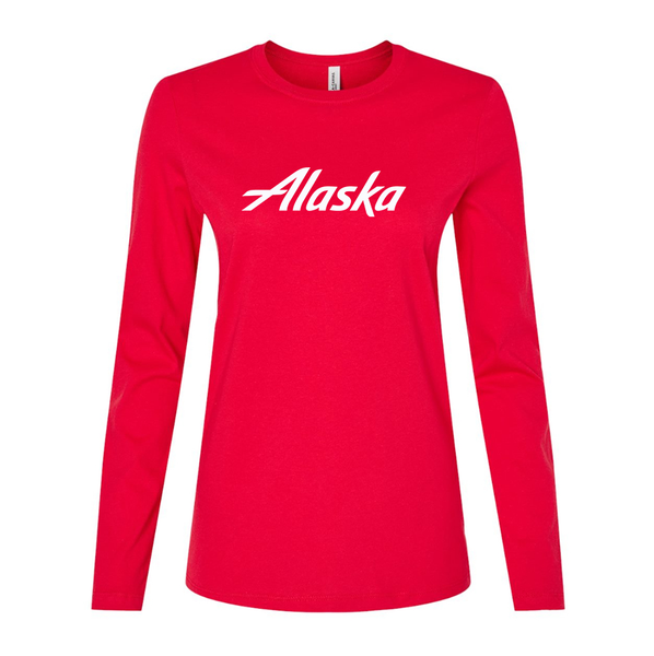 Women's Alaska Airline Long Sleeve T-Shirt