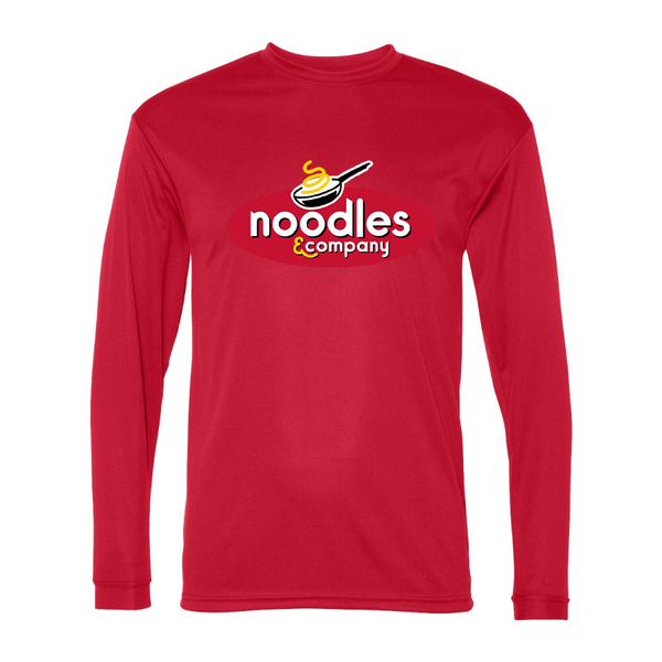 Men's Noodles & Company Polyester Long Sleeve T-Shirt